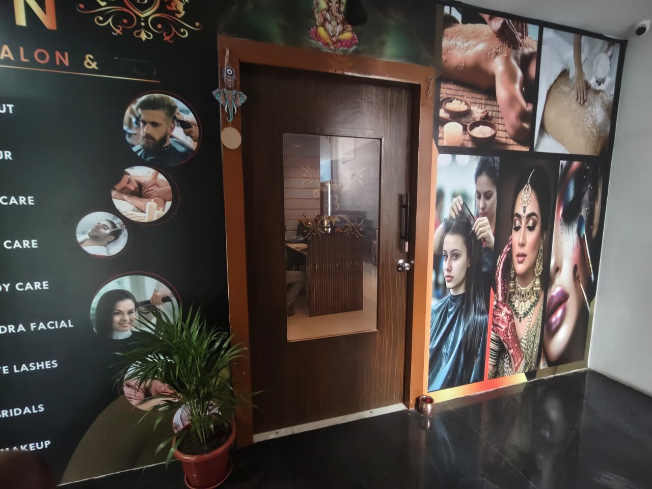 Be Professional Spa and Saloon entrance view 2
